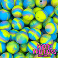 K6 15MM LIME/AQUA/LILAC SWIRL (10ct)