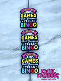 UNTIL SOMEONE YELLS BINGO SILICONE FOCAL D482 (1ct)