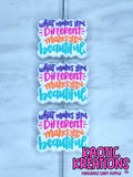 WHAT MAKES YOU DIFFERENT SILICONE FOCAL D163 (1ct)