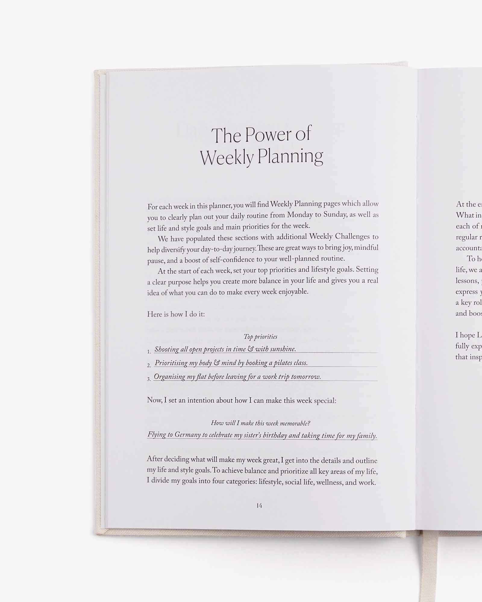 LIFE&Style Planner - Off-White