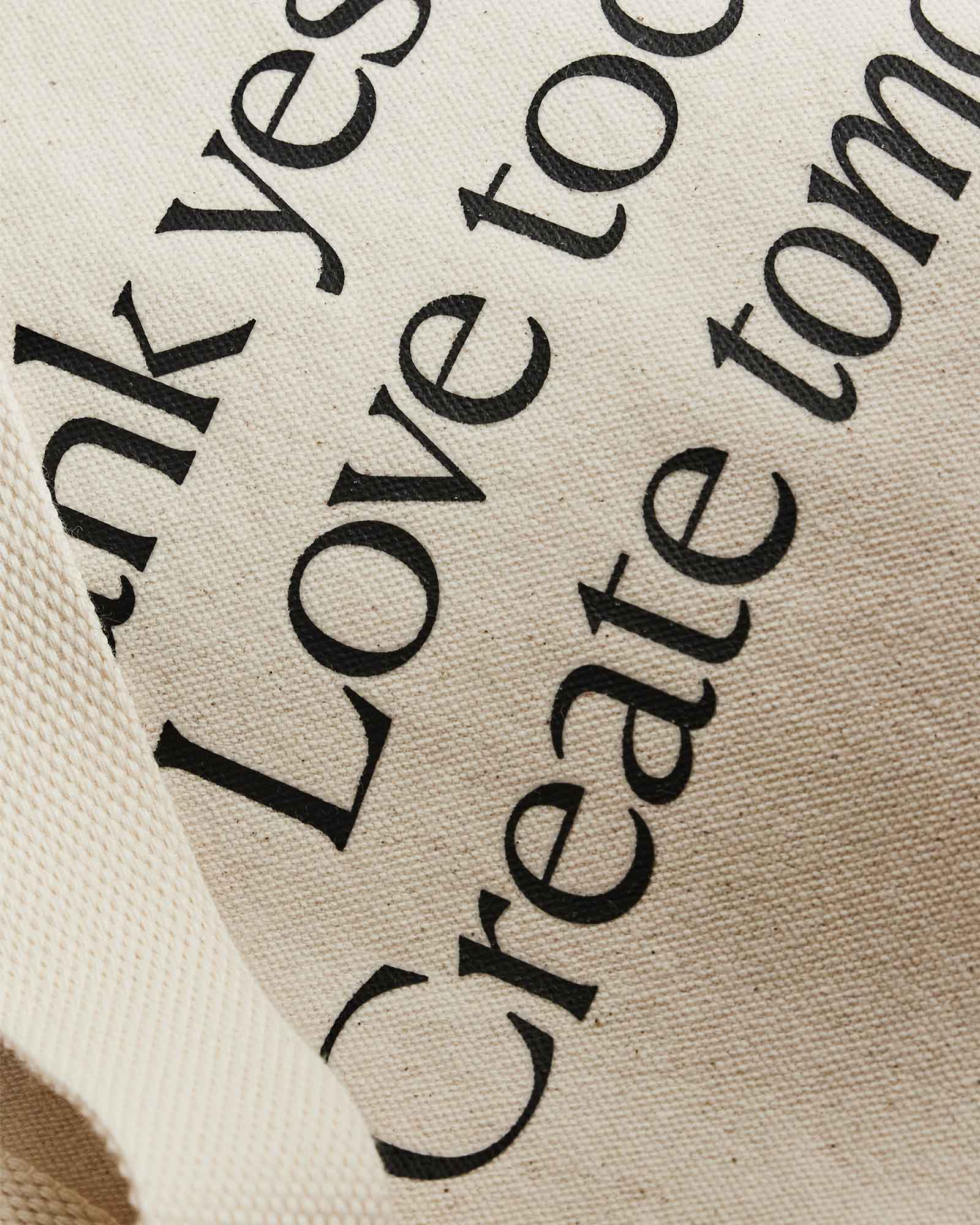Organic Cotton Tote Bag – Choose Gratitude