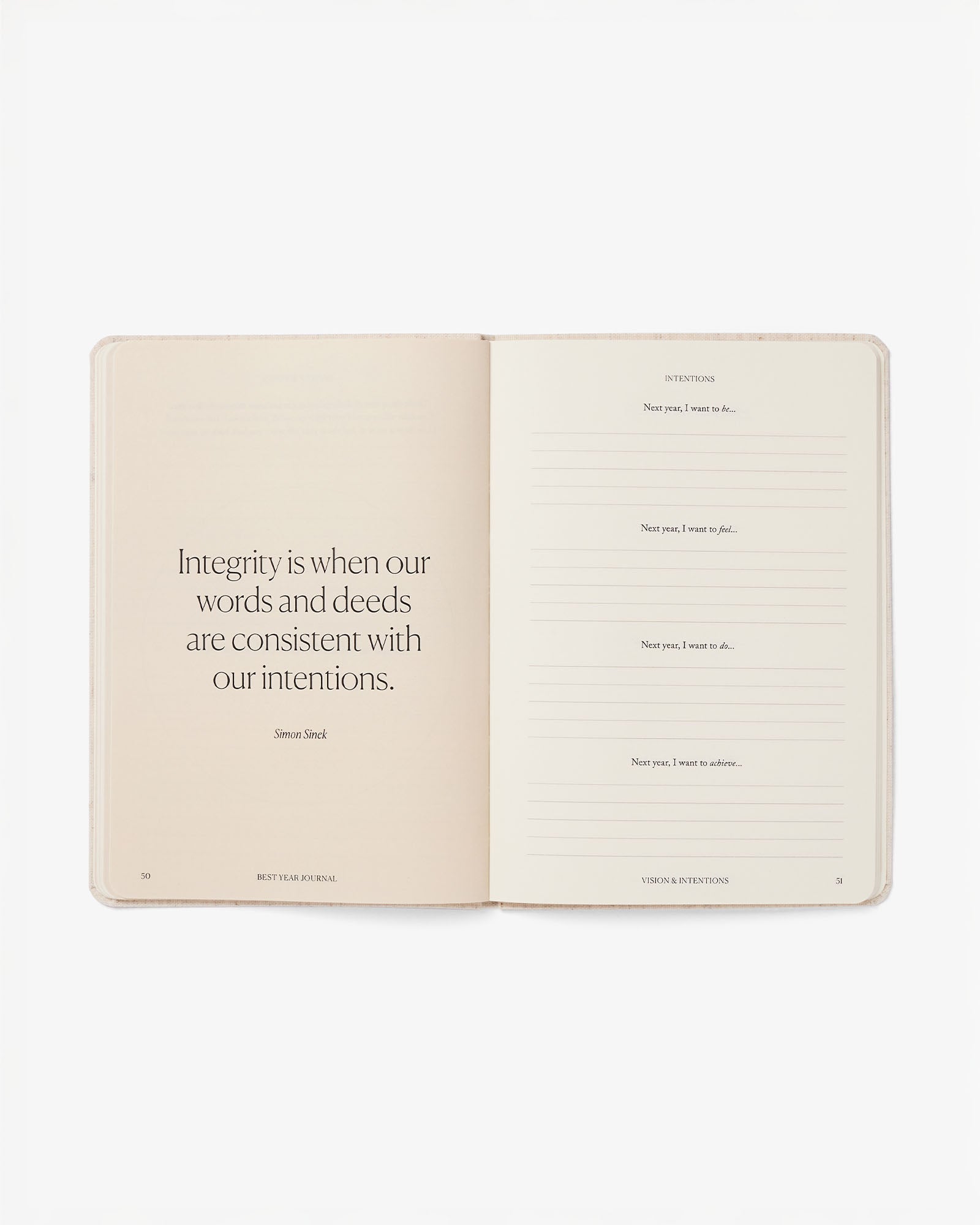 Best Year Journal Essential - Pink