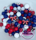 ACRYLIC SILICONE BEAD MIX #54 (30ct)