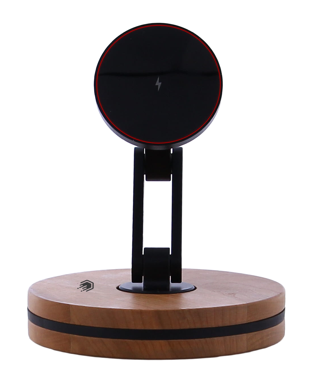 Oak ClikDock Wireless Stand