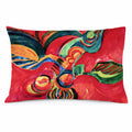 Red Flowers and berries Standard Pillowcase Lightweight Super Soft Easy Care Decorative Artwork Pillowcase, Standard