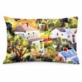 Houses Standard Pillowcase Lightweight Super Soft Easy Care Decorative Artwork Pillowcase, Standard