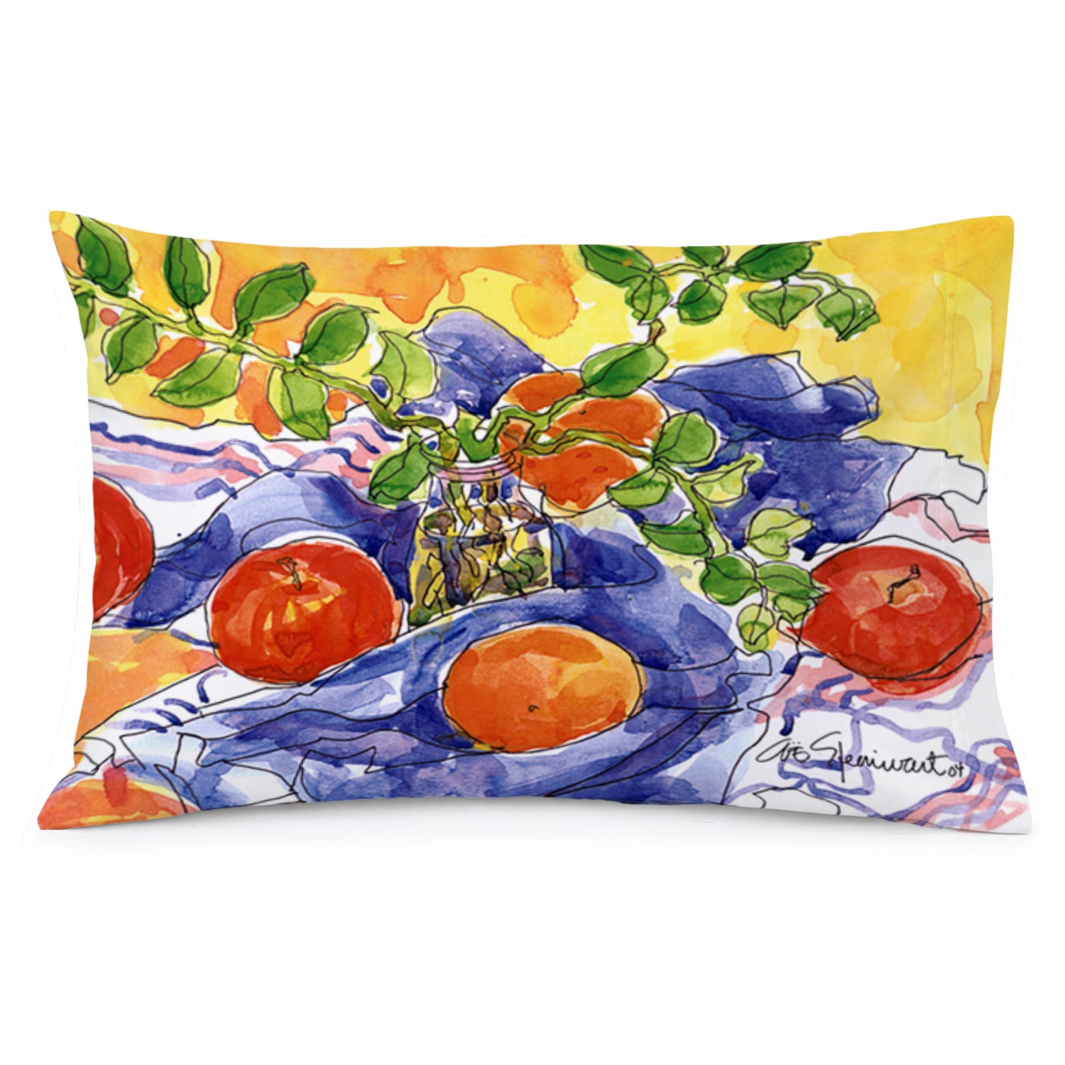 Apples Standard Pillowcase Lightweight Super Soft Easy Care Decorative Artwork Pillowcase, Standard