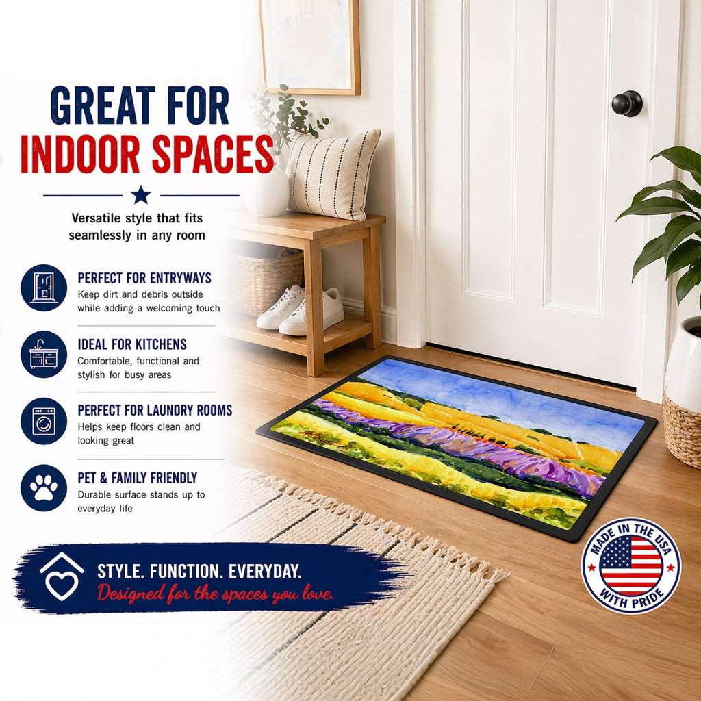 Landscape Doormat Indoor Outdoor 18H X 27W Front Door Mat Rugs for Entryway, Non Slip Washable