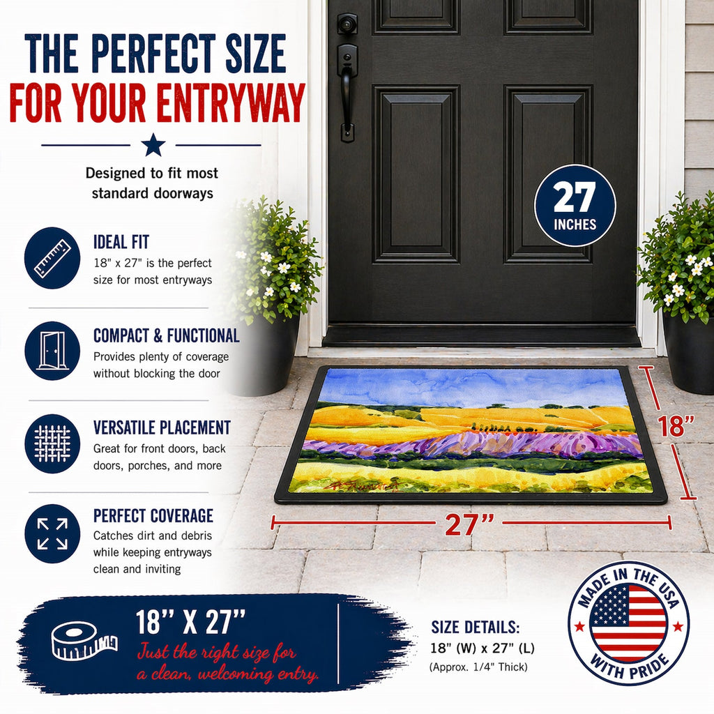 Landscape Doormat Indoor Outdoor 18H X 27W Front Door Mat Rugs for Entryway, Non Slip Washable