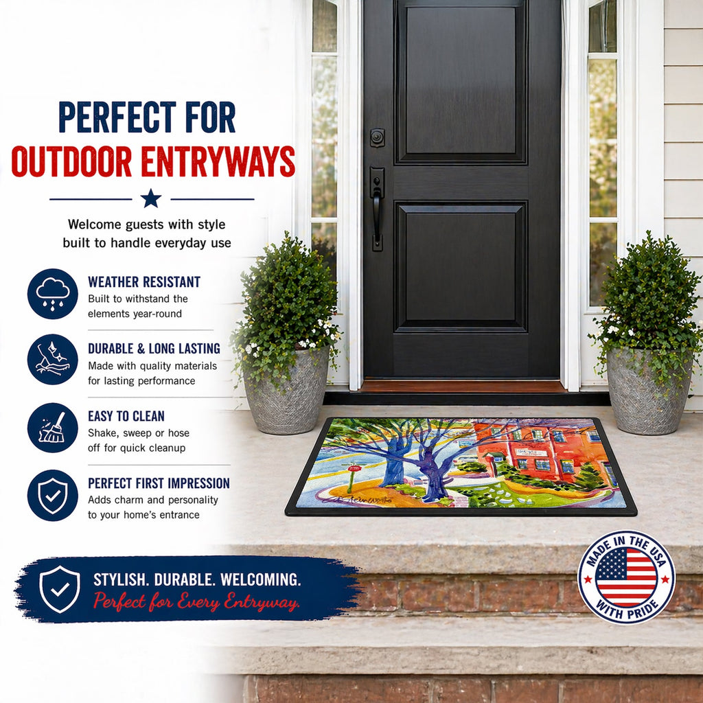 Harbour Doormat Indoor Outdoor 18H X 27W Front Door Mat Rugs for Entryway, Non Slip Washable