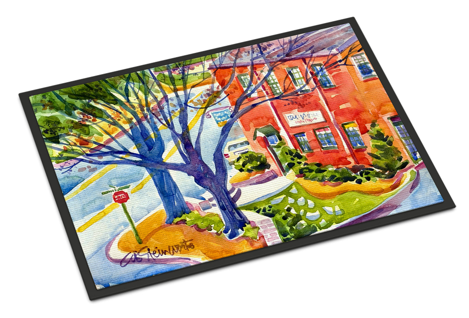 Harbour Doormat Indoor Outdoor 18H X 27W Front Door Mat Rugs for Entryway, Non Slip Washable