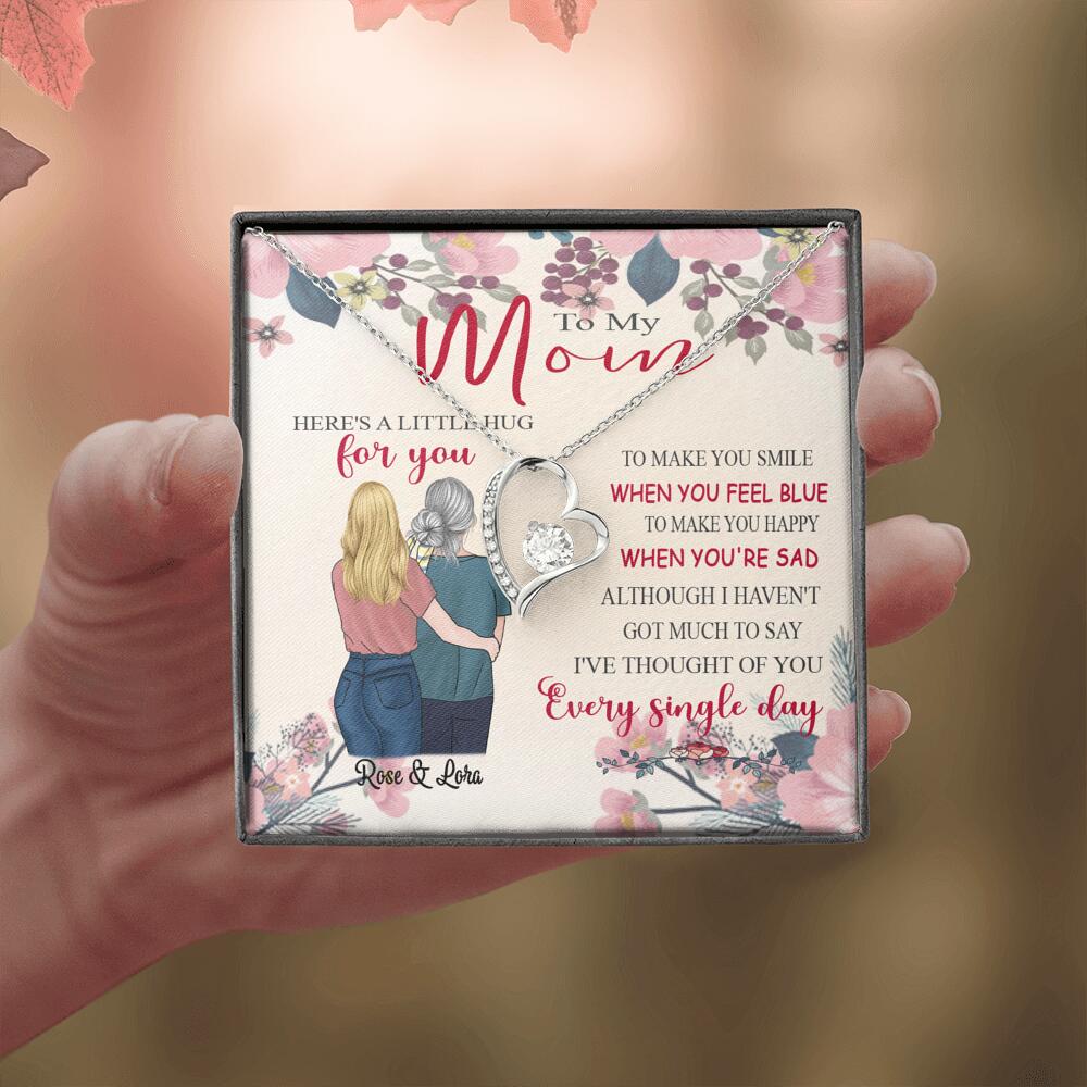 Personalized Necklace - Best Gift For Mother's Day from Daughter - IWJMRF