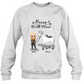 Personalized Horse Girl Chibi Hoodie/Sweatshirt/T-shirt/Long Sleeve - Gift For Horse Lovers with up to 2 Horses - Never Walk Alone