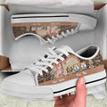 Personalized Pet Mom Low Top Sneakers - Gift Idea For Dog Lover/Cat Lover with up to 5 Pets