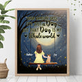 Personalized When Some One Says Pet Mom/Dad Poster - Man/Woman With Up to 6 Pets - Gift Idea For Dog/Cat Lover - That Dog Is My Whole World