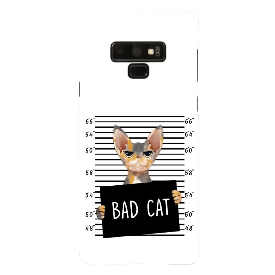 Personalized Bad Cat Phone Case - Up to 2 Cats - Gift Idea For Cat Lover - Yes, We're Aware Of How Obnoxious - Case For iPhone And Samsung