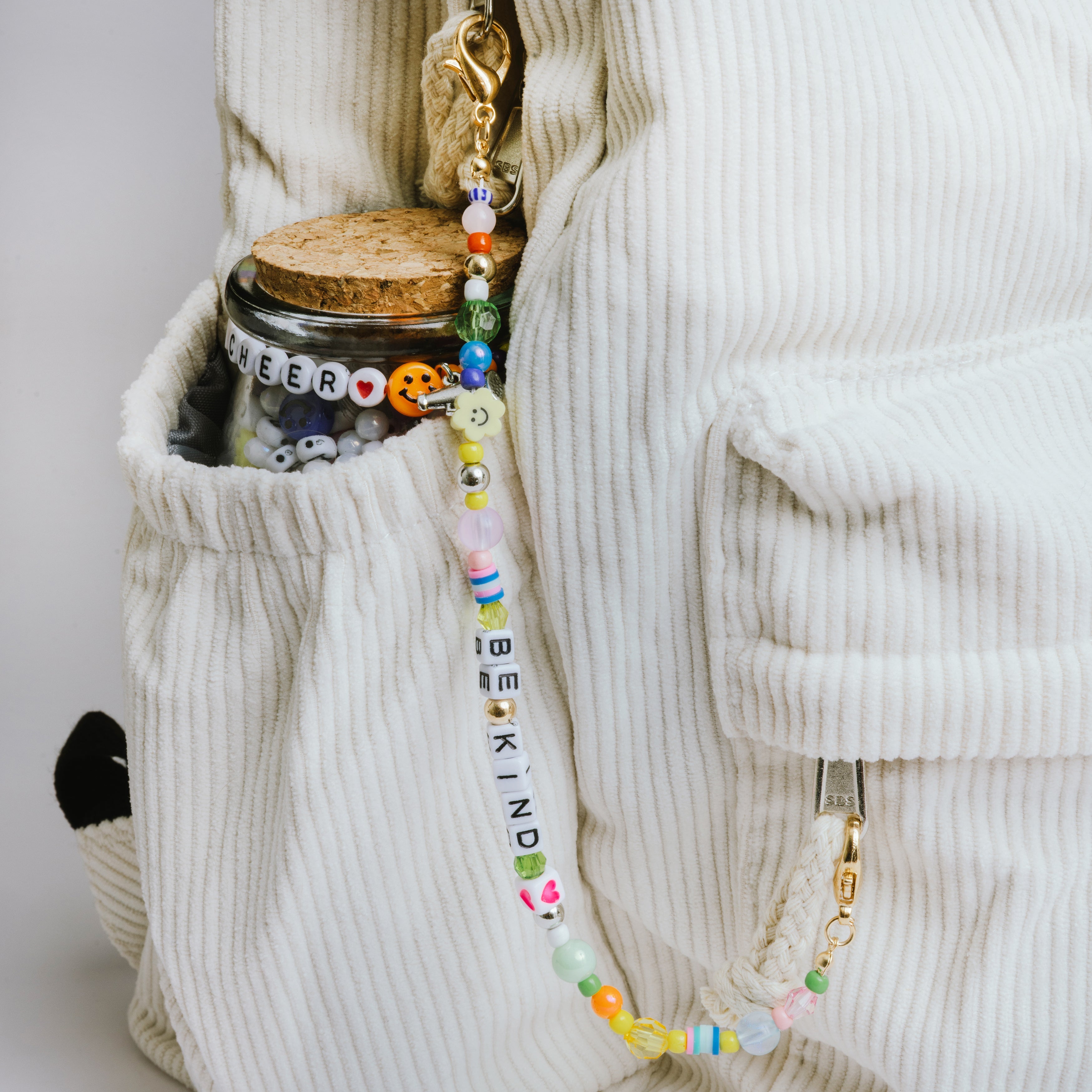 JMBM Kids Be Kind Backpack Bag Clip On Accessory