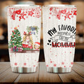 Personalized Mommy And Kids Xmas Tumbler - Mom With Up to 5 Kids - Christmas Gift For Mom - T1IGHH