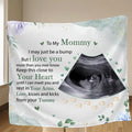 Personalized To My Mommy
Fleece Throw Blanket/Quilt - Upload Photo - Keep This Close To Your Heart Until I Can Meet You And Rest In Your Arms