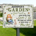 Personalized Pet Mom Metal Sign - Up to 5 Pets - Mother's Day Gift Idea For Dog/Cat/Chicken Lover - Hope You Brought Alcohol And Dog Treats