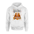 Personalized Grandma Autumn Hoodie/T-shirt - Gift Idea For Grandma - Up to 10 Kids - I Love Being A Grandma