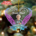 Personalized Memorial Acrylic Ornament - Upload Photo - Memorial Gift For Loss Of Mom/Dad/Family Members