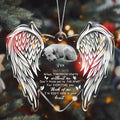 I Am Right Here In Your Heart - Personalized Memorial Acrylic Ornament - Upload Pet Photo - Memorial Gift Idea For Christmas/ Pet Owner