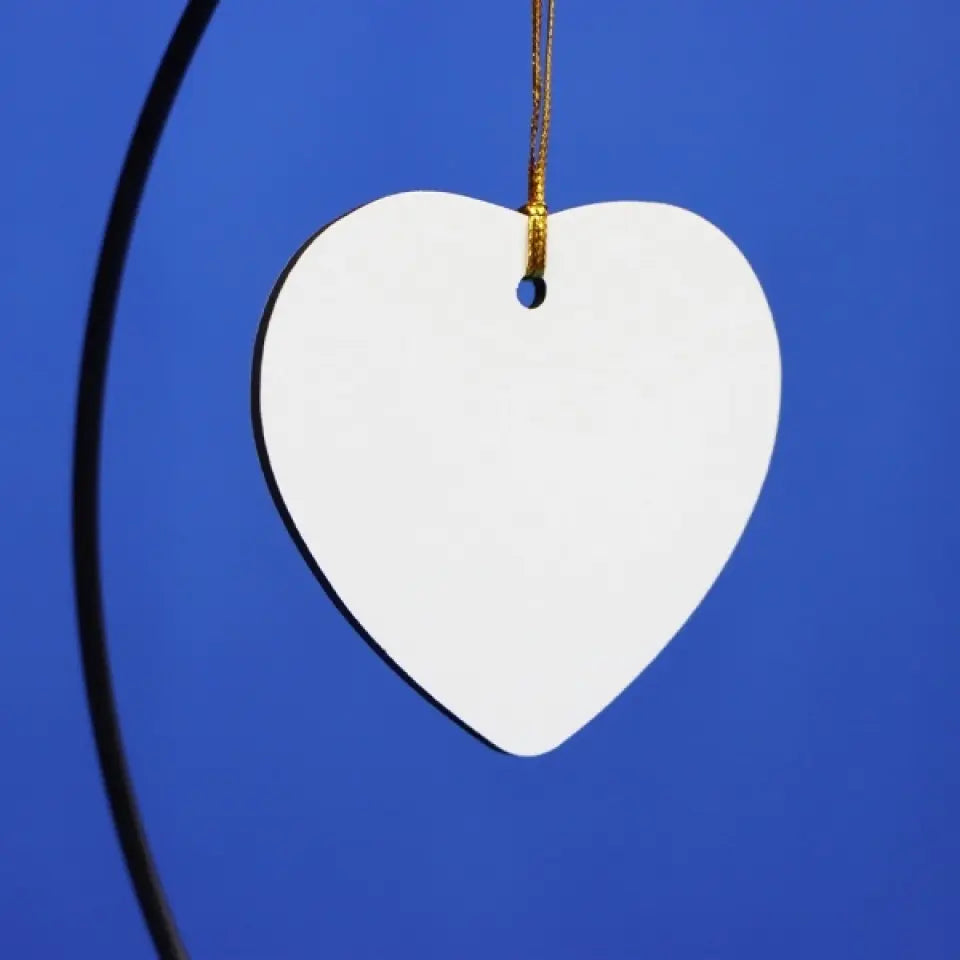 Custom Memorial Heart Ornament - Upload Photo - Memorial Gift Idea For Family - I Will Carry You With Me Til' I See You Again