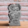 Personalized Memorial Photo Acrylic Plaque - Memorial Gift Idea for Family - Forever With The Angels Always In Our Hearts
