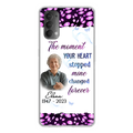 Custom Personalized Memorial Photo Phone Case - Memorial Gift For Family Member - Upload Photo - Case For Oppo/Xiaomi/Huawei - The Moment Your Heart Stopped Mine Changed Forever