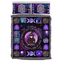 Personalized Male Witch Quilt Bed Sets - Gift Idea For Witch Enthusiasts - Earth My Body Water My Blood Air My Breath Fire My Spirit