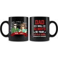 Custom Personalized Dad & Daughter Mug - Gift Idea for Dad/Father's Day From Daughter - Dad I Will Always Be Your Financial Burden