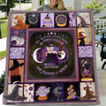 Personalized Witch Quilt/Fleece Blanket/Pillow Cover - Halloween Gift Idea For Witch Lovers - Remember Whose Daughter You Are