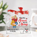 Personalized Couple Acrylic Plaque - Gift Idea For Couple/Him/Her/Valentine's Day - You Will Forever Be My Always