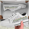 Personalized Grandma Sneakers - Up to 8 Butterflies - Gift Idea For Grandma - Grandma's Garden