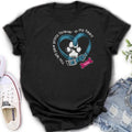 Personalized Dog T-shirt/Hoodie - Memorial Gift Idea For Dog Lover/Mother's Day/Father's Day - You Left Paw Prints Forever In My Heart