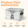 Personalized Dog Storage Box - Up to 7 Dogs - Mother's Day Gift Idea for Dog Mom - Thanks For Picking Up Our Poop And Stuff