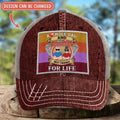Personalized Dad/Mom Baseball Cap - Mother's Day/Father's Day Gift Idea - Asshole Dad & Smartass Daughter Best Friends For Life