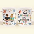Personalized Mother Coffee Mug -  Mom With Up to 3 Children - Mother's Day Gift Idea - Proud Mother Of A Few Kids