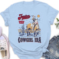 Personalized Cowgirl In Her Era T-shirt - Upload Photo - Gift Idea To Girl Friend/Cowgirl