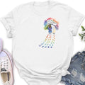 Personalized Rainbow Bridge T-shirt/Long Sleeve/Sweatshirt/Hoodie - Up to 4 Pets -Memorial  Gift Idea For Dog/Cat/Rabbit Lover - You Never Walk Alone