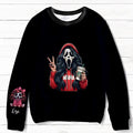 Personalized Mama Horror AOP Sweater - Up to 6 Kids - Halloween Gift Idea For Mother