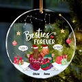 Personalized Besties Acrylic Ornament - Christmas  Gift Idea For Besties/Friends/Sisters - You're My Person