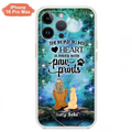 Custom Personalized Memorial Dog Phone Case - Upto 5 Dogs - Gift Idea For Dog Lover - Case For iPhone And Samsung