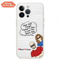 Custom Personalized Dear Mom/Dad Phone Case For iPhone/ Samsung - Gift Idea For Father's Day/Mother's Day/Dad/ Mom - Dear Dad, Forget Father's Day We Love You Every Day