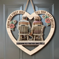 Personalized Couple Wooden Sign - From Our First Kiss Till Our Last Breath - Gift Idea For Couple/Him/Her/Valentines