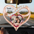 Personalized Couple Acrylic Ornament - Gift Idea For Couple/Valentine - Upload Photo