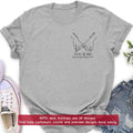 Personalized Couple Embroidered T-shirt/Sweater/Hoodie - You & Me Together Since
