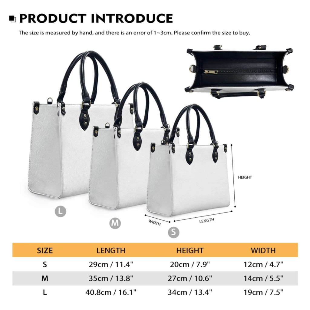 Personalized Besties PU Leather Handbag With Long Straps - Gift Idea For Friends/Besties - She Is My Accomplice And I Am Her Alibi