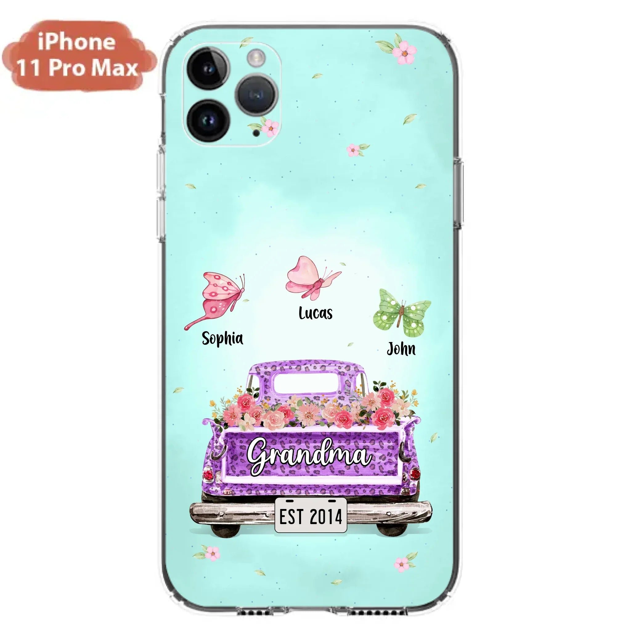 Custom Personalized Grandma Phone Case - Gift Idea For Grandma/ Mom - Case For iPhone/ Samsung